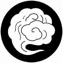 乐天商城 - 【送料無料】家紋シール 雲 丸型 or 四角 KS-5751