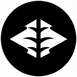 乐天商城 - 【送料無料】家紋シール 鬼松皮菱 丸型 or 四角 KS-5779