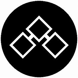 乐天商城 - 【送料無料】家紋シール 陰の千切り 丸型 or 四角 KS-5814