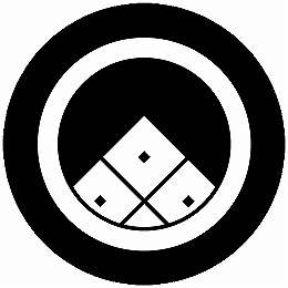 乐天商城 - 【送料無料】家紋シール 丸に覗き四つ目 丸型 or 四角 KS-5849