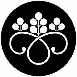 乐天商城 - 【送料無料】家紋シール 光琳鐶桐 丸型 or 四角 KS-5867