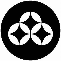 乐天商城 - 【送料無料】家紋シール 持ち合い七宝 丸型 or 四角 KS-5904