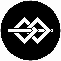 乐天商城 - 【送料無料】家紋シール 二つ釘抜きに閂 丸型 or 四角 KS-5946