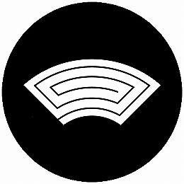 乐天商城 - 【送料無料】家紋シール 地紙型稲妻 丸型 or 四角 KS-5985