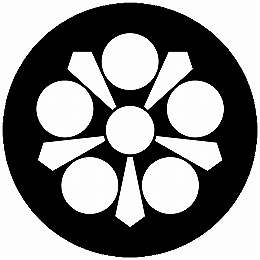 乐天商城 - 【送料無料】家紋シール 相良梅鉢 丸型 or 四角 KS-5986