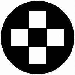 乐天商城 - 【送料無料】家紋シール 四つ石 丸型 or 四角 KS-6005