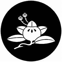 Rakuten - 【送料無料】家紋シール 変わり橘鶴 丸型 or 四角 KS-6123