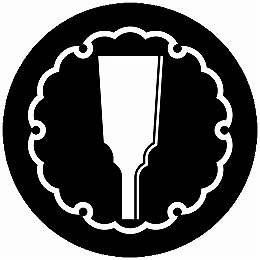 乐天商城 - 【送料無料】家紋シール 雪輪に羽子板 丸型 or 四角 KS-6205