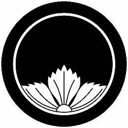 乐天商城 - 【送料無料】家紋シール 糸輪に覗き撫子 丸型 or 四角 KS-6221