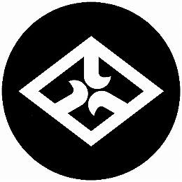 乐天商城 - 【送料無料】家紋シール 五徳菱 丸型 or 四角 KS-6301