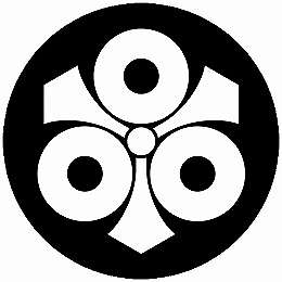 乐天商城 - 【送料無料】家紋シール 剣三つ蛇の目 丸型 or 四角 KS-6314