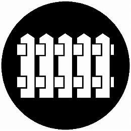 【送料無料】家紋シール 玉垣 丸型 or 四角 KS-6488