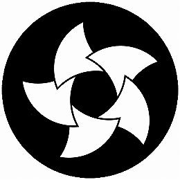 乐天商城 - 【送料無料】家紋シール 五つ重ね末廣 丸型 or 四角 KS-6511