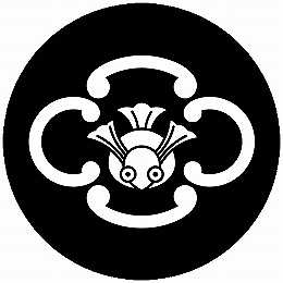 乐天商城 - 【送料無料】家紋シール 四つ鐶菱に雀 丸型 or 四角 KS-6547