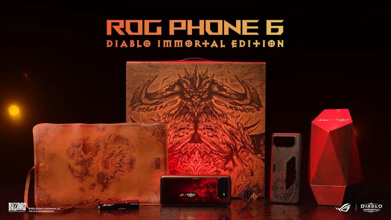 () ROG Phone6 16GB/512GB Diablo Immortal Edition /ROG6SD-BK/6R512JiASIMt[