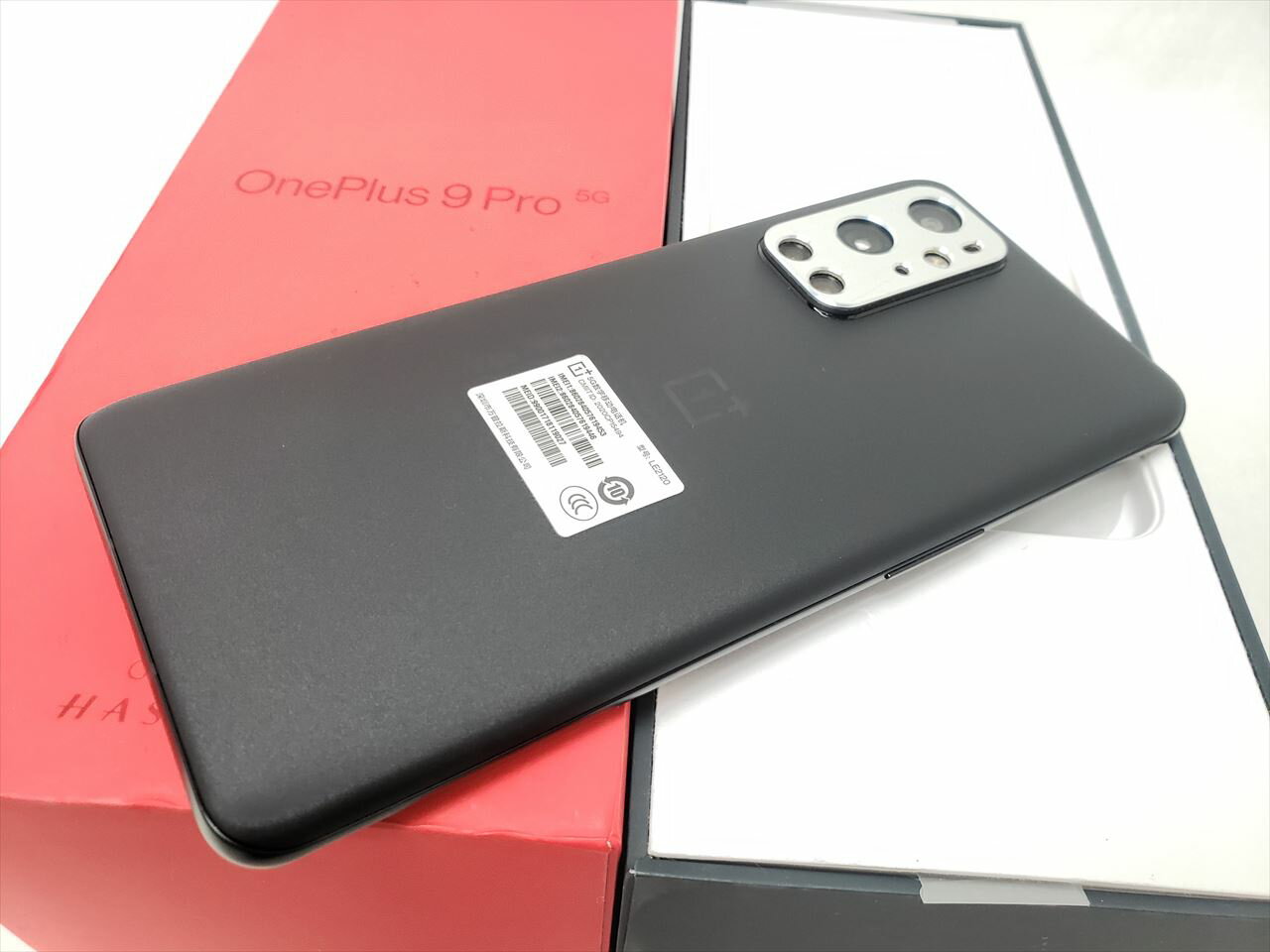 (中古) OnePlus9 Pro 5G （12GB/256GB) ブラック /LE2120、SIMフリー