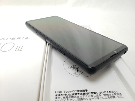 (中古) SOG04 ブラック /Xperia10 III、au (中古) SOG04 ブラック /Xperia10 III、au