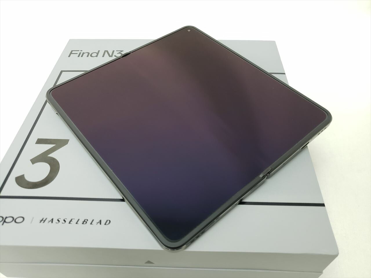 (中古) Find N3 Flip ブラック /PHN110 【中国版 SIMFREE】、SIMフリー