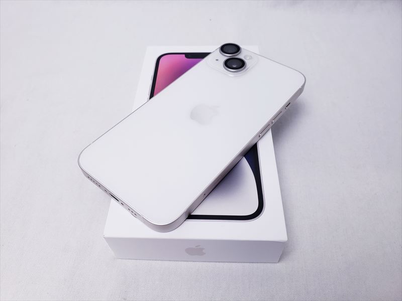 (中古) iPhone14 128GB スターライト /MP3J/A 【国内版 SIMFREE】、SIMフリー