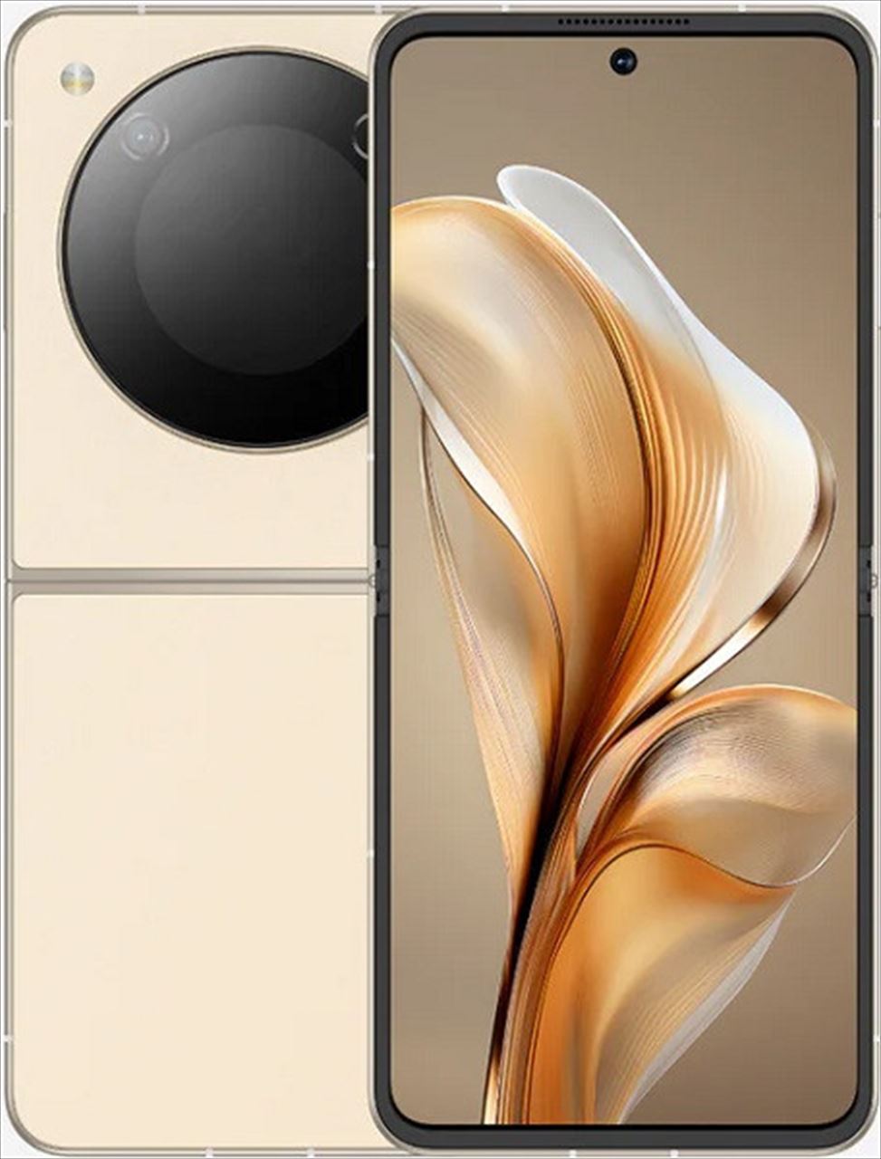 (中古) nubia Flip 5G サンシャインゴールド /NX724J 【海外版 SIMFREE】未開封品、SIMフリー