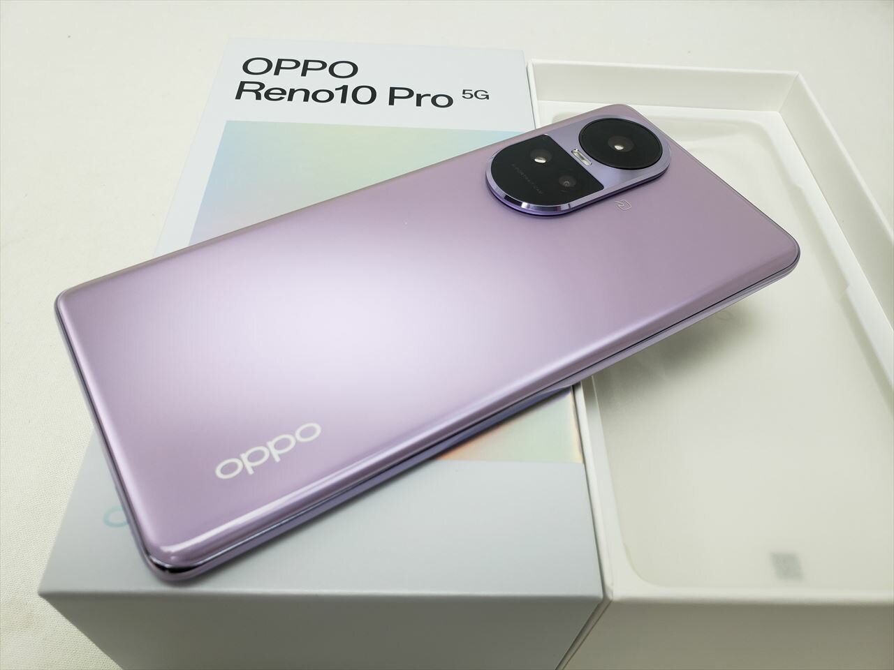 (中古) A302OP グロッシーパープル /OPPO Reno10 Pro 5G 【 SIMFREE】、softbank