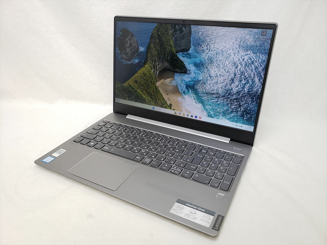 (中古) IdeaPad S540 15IWL (i7-8565U/15.6FHD/8GB/SSD1TB/W11) /81NE01MJP
