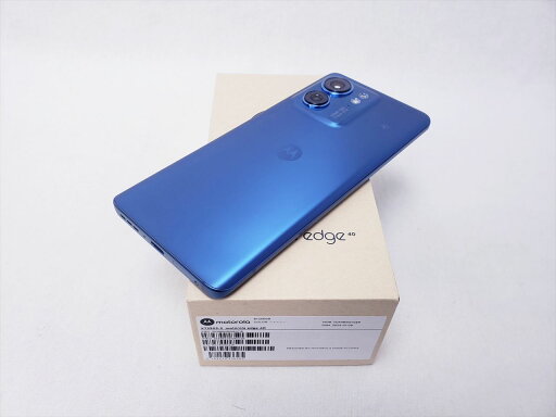 (中古) motorola edge 40 ルナブルー /PAY50002JP 【国内版 SIMFREE】、SIMフリー (中古) motorola edge 40 ルナブルー /PAY50002JP 【国内版 SIMFREE】、SIMフリー