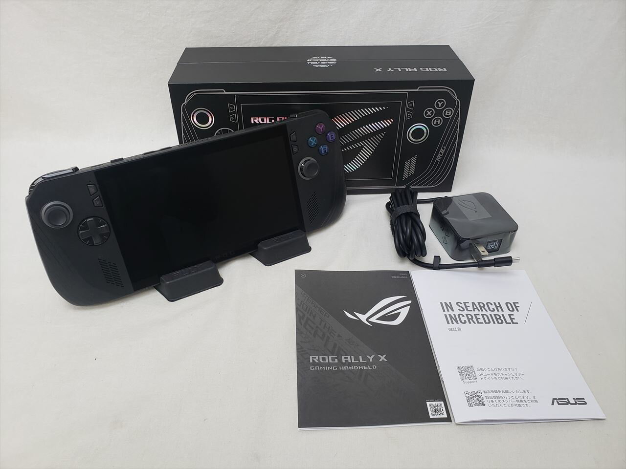 (中古) ROG Ally X RC72LA-Z1E24G1T （Z1 Extreme/7.0/24GB/2TB）