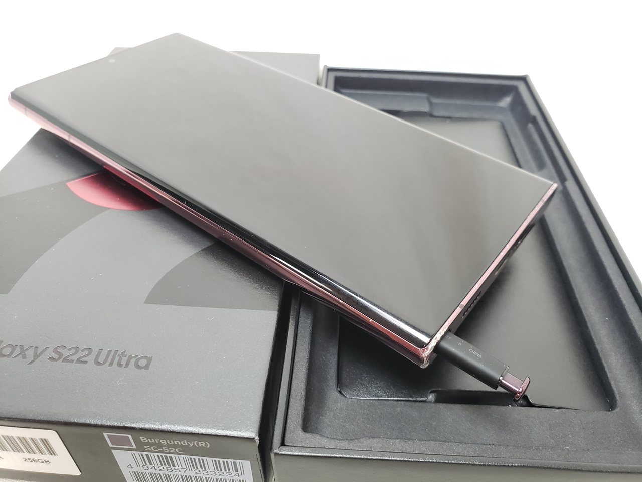 楽天市場】galaxy s22 ultra バーガンディ 12gb 256gbの通販