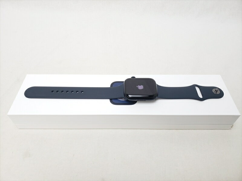 (中古) Apple Watch Series8 GPS 45mm ミッドナイトスポーツバンド /MNP13J/A(2.0)