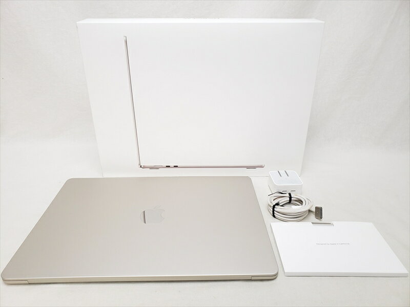 (中古) MacBook Air 15.3 M3(8C/10C) 512GB MRYT3J/A スターライト