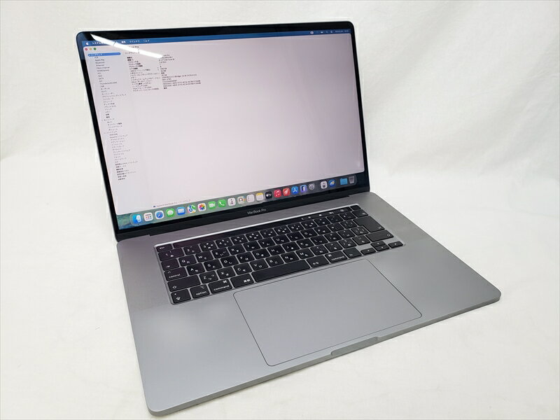 12 inches - (中古) MacBook Pro 16 Late 2019 シルバー（ベースMVVM2J/A、CPU2.4GHz/メモリ32GBへカスタム） シルバー