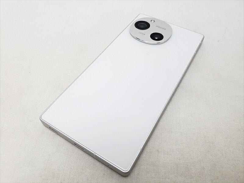 (中古) AQUOS R9 /SH-M28 ホワイト 、SIMフリー