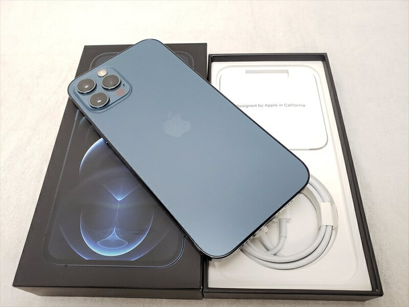 Rakuten - (中古) iPhone12 Pro 256GB パシフィックブルー /MGMD3J/A 【国内版 SIMFREE】、SIMフリー