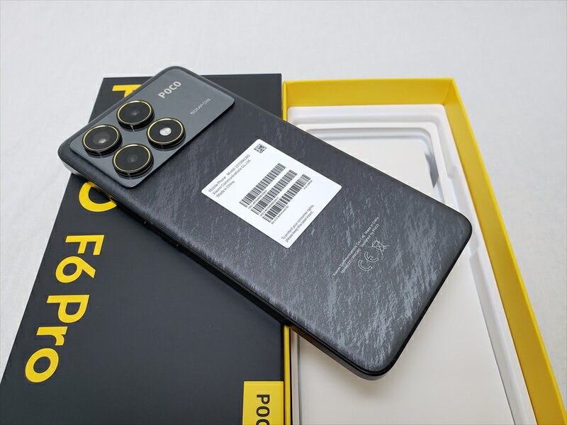 (中古) POCO F6 Pro （12GB/256GB） ブラック 、SIMフリー