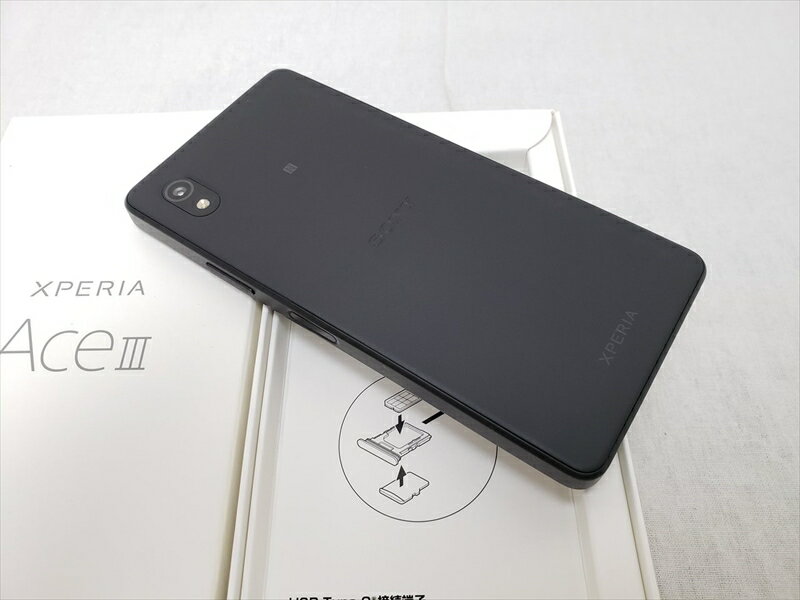 樂天商城 - (中古) Xperia Ace III ブラック /A203SO 【Y!mobile SIMFREE】、Ymobile