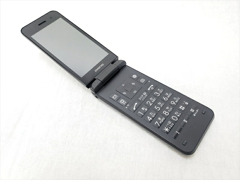 (中古) 902KC ブラック /DIGNO ケータイ3 【 SIMロックあり】、softbank