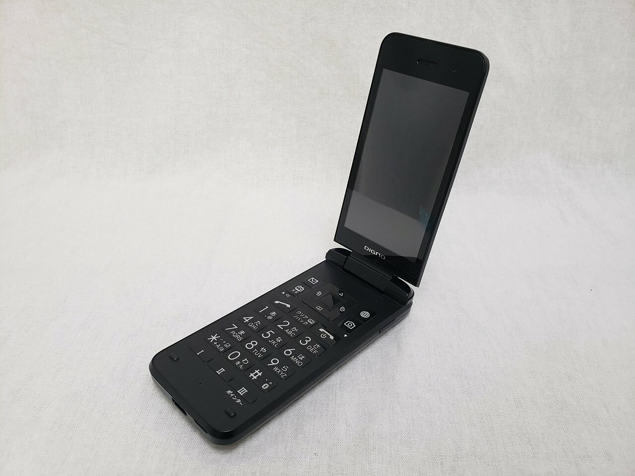 (中古) 902KC ブラック /DIGNO ケータイ3 【 SIMロックあり】、softbank