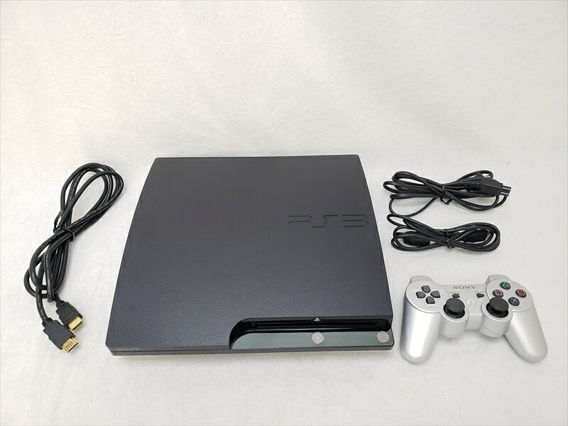120GB HDD、DVD/Blu-ray再生、10/100/1000BASE LAN、Bluetooth 2.0、無線LAN（IEEE 802.11 b/g）、USB2.0状態：B（外装ややスリキズ等、コントローラー摩耗で塗装はげあり）、箱変色/付属品：コントローラー、AC/USB/HDMIケーブル