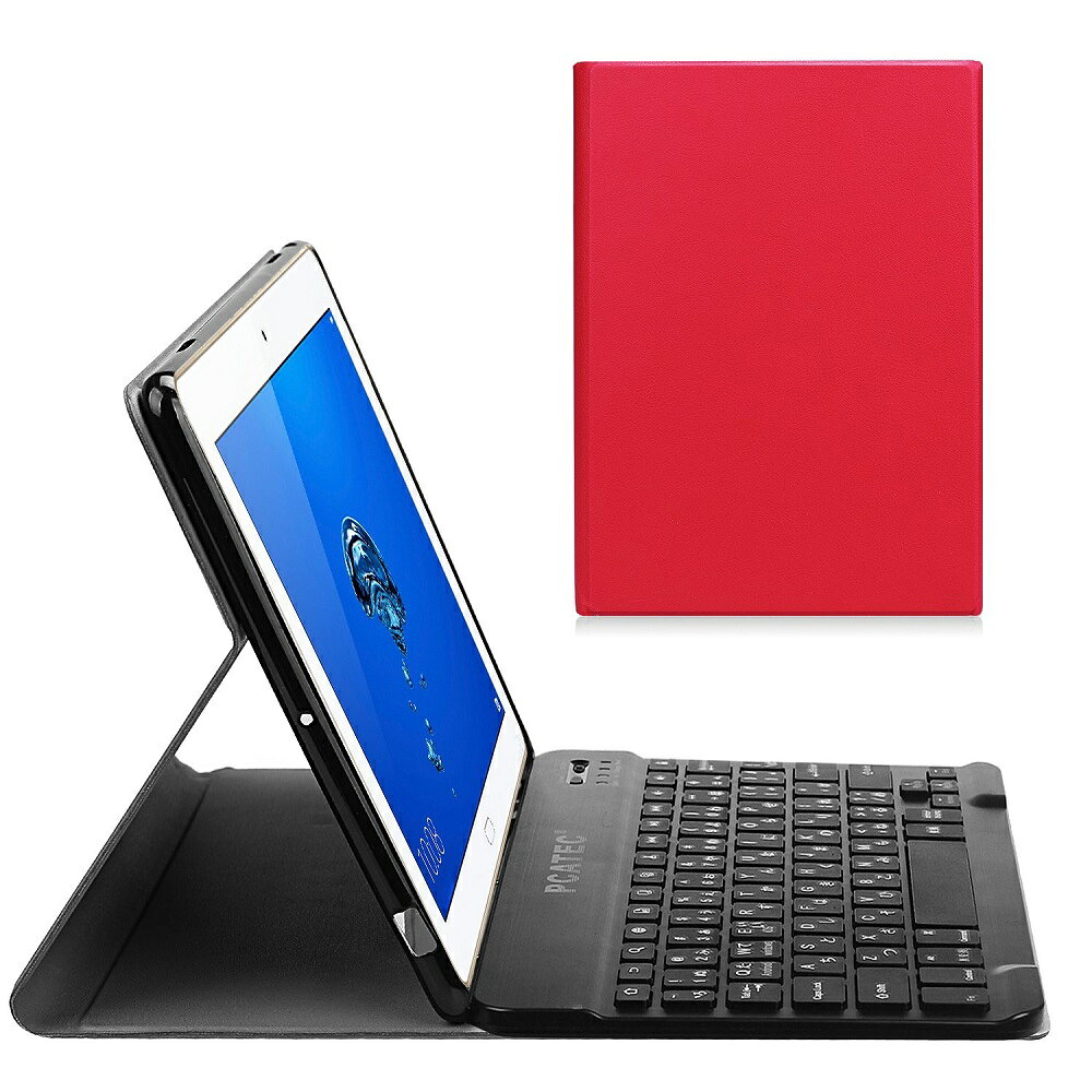 docomo dtab d-01K用 Huawei MediaPad M3 Lite10 wp用 Honor WaterPlay 10.1用 Bluetooth キーボード ワイヤレス 超薄ケース付き US配列 日本語かな入力対応 リモートワーク最適 在宅勤務 ディータブ メディアパッド ウォータープレイ 送料無料 pcastore-10002039 PCASTORE サンプル画像2
