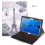 【送料無料】LAVIE Tab E TE510/HAW PC-TE510HAW/Lenovo Tab 4 10 /Tab 4 10 plus 専用 レザーケース付き Bluetooth キーボード☆US配列☆日本語入力対応☆ZA2M0085JP / ZA2J0039JP キーボードケース☆全8色6デザイン