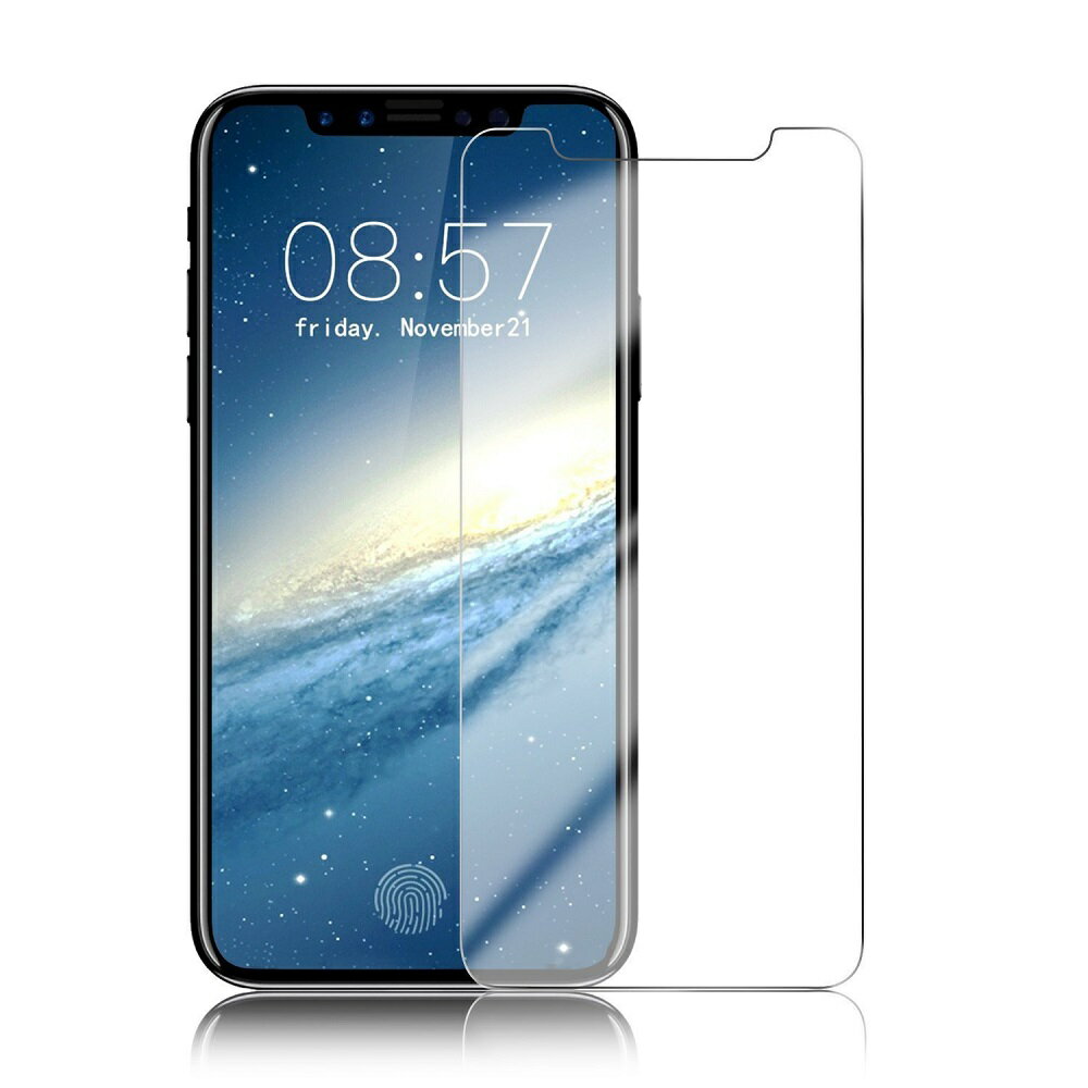 【送料無料】iPhoneX 強化ガラス液晶保護フィルム 2.5D 0.3mm超薄型 耐指紋 撥油性 高透過率 ラウンドエッジ加工