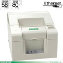【アウトレット品】【ビジコム】省スペースサーマルプリンタ FP-1100白(有線LAN) 《日本仕様ビジコムロゴ》FP-1000後継機BC-FP-1100-LA...