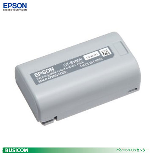 【EPSON】OT-BY602レシートプリンター用バッテリー/TM-P60&#8545;シリーズ♪