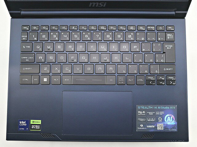 【3年保証】その他 MSI STEALTH 14 AI STUDIO A1VGG SSD2048GB メモリ64GB Core Ultra 9 Windows 11 Pro 中古 アウトレット 返品 送料無料 中古ノートパソコン 中古パソコン ノートパソコン ノート ノートPC OFFICE付き pcwrap-10903154 中古パソコン PC-WRAP サンプル画像3