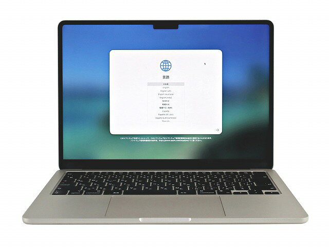 【3年保証】APPLE アップル MACBOOK AIR 2022 SSD256GB メモリ8GB APPLE Mac OS X 中古 アウトレット 返品 送料無料 中古ノートパソコン 中古パソコン ノートパソコン ノート ノートPC pcwrap-10902834 中古パソコン PC-WRAP サンプル画像2