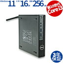 【3年保証】DELL デル OPTIPLEX 3080 MICRO SSD256GB メモリ16GB Core i3 Windows 11 Pro 中古 アウト...