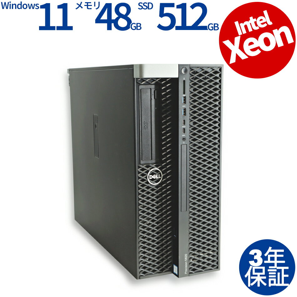 1P10+4,000OFFݥ 3ǯݾڡDELL ǥ PRECISION 5820 TOWER SSD512GB 48GB X...