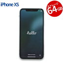 【スーパーSALE限定ポイント最大15倍+最大4,000円OFFクーポン】 【3ヶ月保証】APPLE アップル iPhone XS 64GB 64GB メモリ4GB iOS 中古 返品 送料無料 中古スマホ 中古スマートフォン 中古スマートフォン本体 スマホ スマートフォン 本体 端末 アイフォン