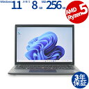 【3年保証】 LENOVO レノボ THINKPAD X13 GEN 2 SSD256GB メモリ8GB Ryzen5 Windows 11 Pro 中古 アウ...